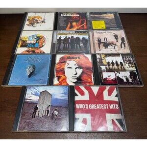 Lot of 11 pop rock cd’s Santana eagles fleetwood mac Kansas moody blues hootie
